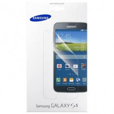 Folie protectie ecran Samsung Galaxy S5 Transparenta (Pachet 5 Bucati) foto