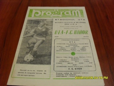 program UTA - F.C. Bihor foto