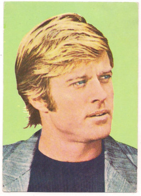 % carte postala-ACTORI SI INTERPRETI-Robert Redford foto