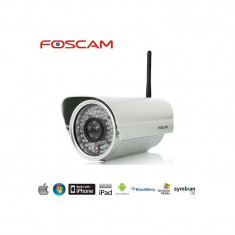Camera de supraveghere Foscam FI9805W , de exterior, argintie foto