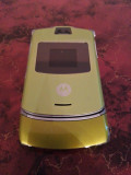 Telefon Motorola V3 verzui / impecabile, Alb, Neblocat