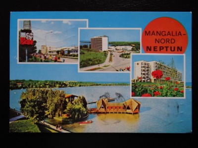 SEPT15-Vedere/Carte postala-Mangalia Nord-Neptun-circulata foto