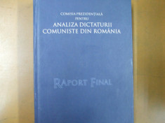 Comisia prezidentiala pentru analiza dictaturii comuniste din Romania raport foto