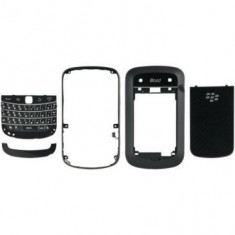 Carcasa BlackBerry Bold Touch 9930 Originala Neagra foto