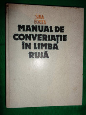 Manual de conversatie in limba rusa- Sima Borlea foto