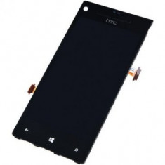 Display cu touchscreen si rama HTC Windows Phone 8X Original Negru foto