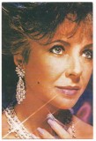 % carte postala-ACTORI SI INTERPRETI-Elisabeth Taylor, Necirculata, Printata