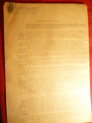 Instructiuni pt.Aplicare Regulament pt.Cetateni Ardeal Nord - MAI 1945 Monitor foto