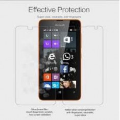 Folie protectie ecran Microsoft Lumia 430 Transparenta foto