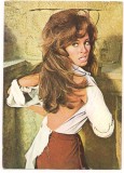 % carte postala-ACTORI SI INTERPRETI-Raquel Welch, Necirculata, Printata