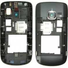 Carcasa mijloc Nokia C3 Originala Neagra foto