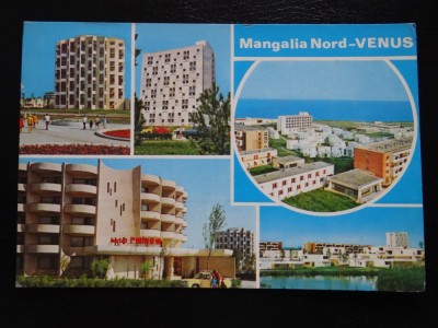 SEPT15-Vedere/Carte postala-Mangalia Nord-Venus-circulata foto