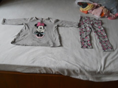 Bluza si colanti , noi, de la H&amp;amp;M, Disney pentru fetite 12-24 luni foto