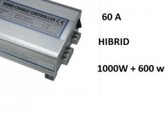 Controler Regulator Hibrid Eoliana 1600 , 1000 W + Panouri Fotovoltaice 600 W foto
