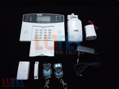 Alarma wireless cu apelator GSM foto