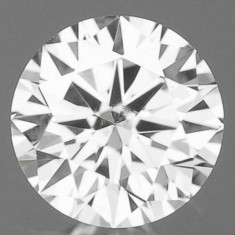 DIAMANT NATURAL ALB-certif. de autenticitate-0,19ct.-3,70 mm diam. clar-superb foto