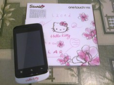 vand telefon ALCATEL ONE TOUCH 918 HELLO KITTY ideal pentru copii foto
