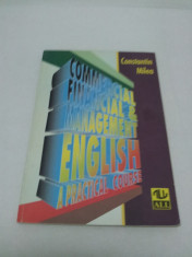 COMERCIAL FINANCIAL MANAGEMENT ENGLISH A PRACTICAL COURSE / CONSTANTIN MILEA foto