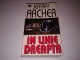 JEFFREY ARCHER - IN LINIE DREAPTA, 1997, Rao