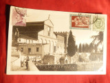 Ilustrata TCV -Florenta inc. sec. XX Biserica Sf. Miniato ,Palat Vescari, Necirculata, Printata