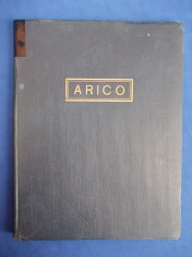 ARICO *CATALOG DE MASINI SI SCULE/ARTICOLE TECHNICE/REPREZENTANTE-BUCURESTI/1928 foto