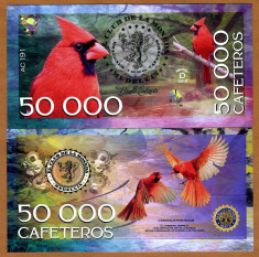 CLUB DE LA MONEDA- 50000 CAFETEROS 2016-PASARI-POLYMER- UNC!! foto