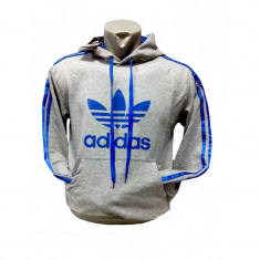 HANORAC ADIDAS. Bluza Sport ADIDAS Cu Gluga. Bumbac. Model Nou. foto