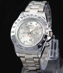 CEAS ROLEX DAYTONA OYSTER PERPETUAL-SILVER-SUPERB-PRET IMBATABIL-CALITATEA1-SALE foto