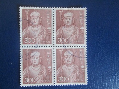 TIMBRE JAPONIA BLOC foto