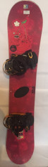 placa snowboard SALOMON DRIFT rocker 155 cm 2012 + legaturi atomic aia foto