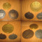 Medalii Vintage Karate Danemarca 1994-98, metal aurit, argintiu si bronzuit