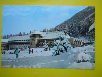 HOPCT 15715 POIANA BRASOV -HOTEL SPORT - IARNA 1974 -JUD BRASOV[CIRCULATA] foto