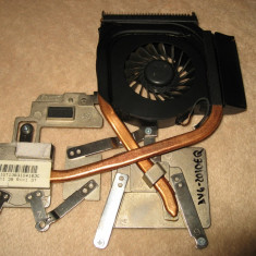 Cooler ventilator cu radiator laptop HP dv6-2010eq, ADDA AB7805HX, 532613-001