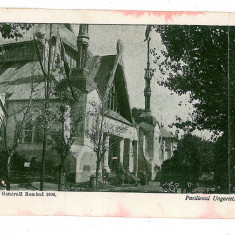 3013 - BUCURESTI, Expozitia Gen. Pavilionul Ungariei - old PC - unused - 1906