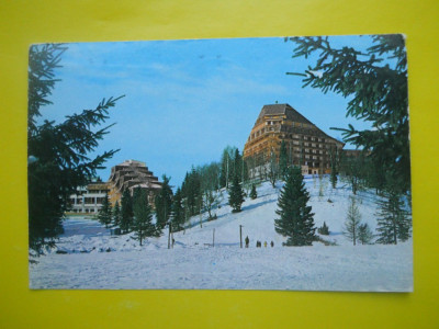 HOPCT 15724 POIANA BRASOV -HOTEL ALPIN /IARNA 1982 -JUD BRASOV [CIRCULATA] foto