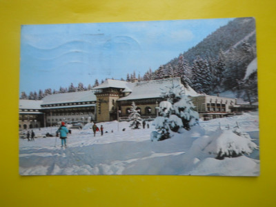 HOPCT 15763 POIANA BRASOV- HOTELUL SPORT /IARNA 1972 -JUD BRASOV [CIRCULATA] foto