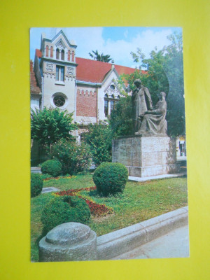HOPCT 15393 TIRGU MURES -MONUMENTUL FARCAS SI J BOLYAI -JUD MURES [ CIRCULATA ] foto