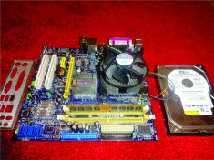 Kit PC skt 775 dual core 2.0 Ghz Intel E2180 Mb FOXCONN 45CM-S 2Gb DDR2 80Gb WD foto