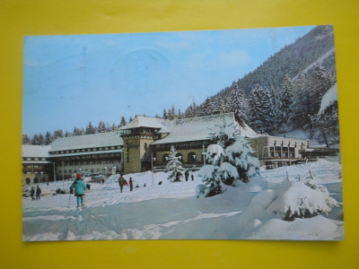 HOPCT 15704 POIANA BRASOV -HOTEL SPORT / IARNA 1972 -JUD BRASOV[CIRCULATA] foto