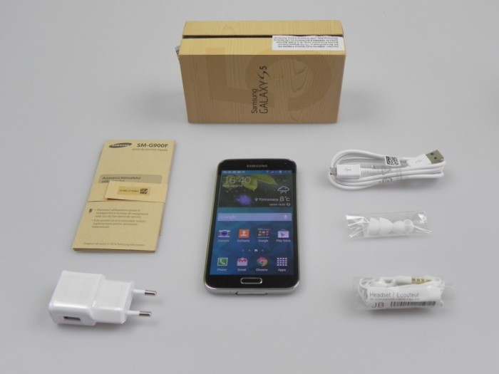 Samsung Galaxy S5 G900F 16GB ALB / NEGRU / BONUS FOLIE STICLA + HUSA Samsung Galaxy S5 G900F 16GB ALB / NEGRU / BONUS FOLIE STICLA + HUSA