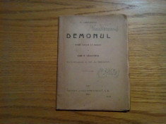 MIHAIL LERMONTOV - Demonul - poema tradusa de Ioan R. Radulescu - Iasi, 1920 foto