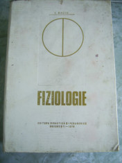 FIZIOLOGIE - BACIU foto