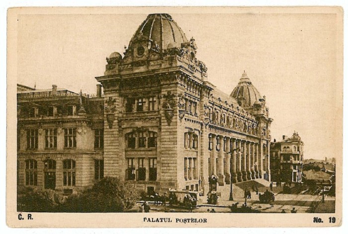 2964 - BUCURESTI, Post Palace - old postcard - unused