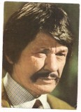 % carte postala-ACTORI SI INTERPRETI-Charles Bronson, Necirculata, Printata