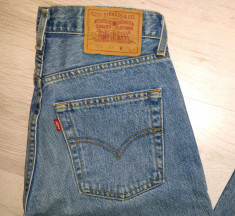 Blugi / jeans Levi`s 505 - W30 L32. Mai multe perechi disponibile! foto