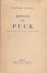 RUDYARD KIPLING - RETOUR DE PUCK ( FR ) 1935 foto