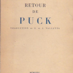 RUDYARD KIPLING - RETOUR DE PUCK ( FR ) 1935