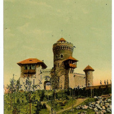 2992 - BUCURESTI, Expozitia Gen. Tepes Tower - old postcard - used - 1906