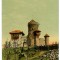 2992 - BUCURESTI, Expozitia Gen. Tepes Tower - old postcard - used - 1906