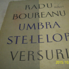 umbra stelelor - radu boureanu -versuri 1957